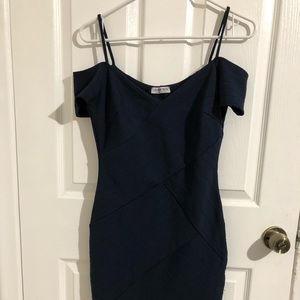 Fashion Nova navy dress